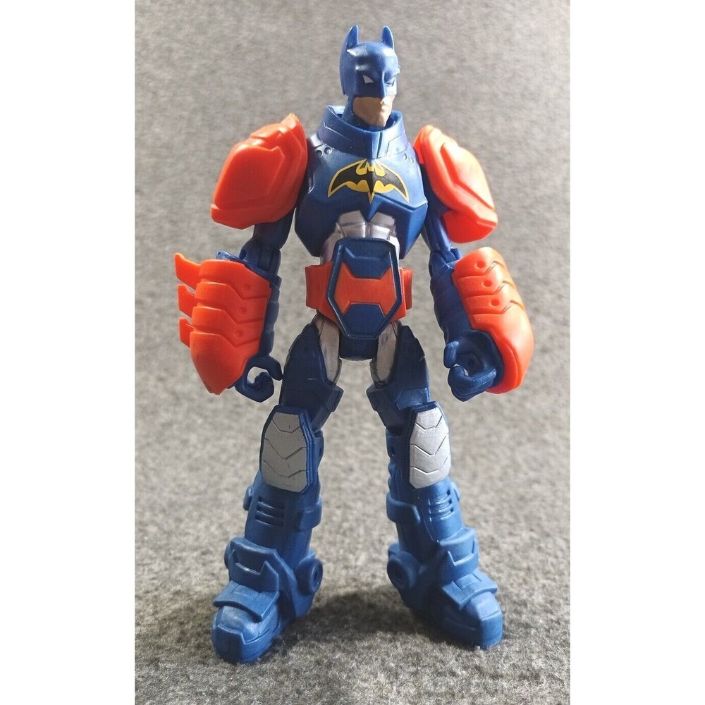 2011 Batman Power Attack 6 In. Figure Thermal Armor Blue Orange Mattel DC Comics
